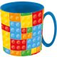 Bricks Lego patterned micro mug 350 ml