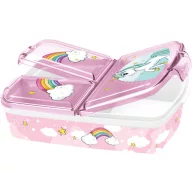 Unicorn Range multi-compartment lunch box, sandwich box