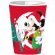 Disney Minnie and Mickey Christmas cup, plastic 260 ml