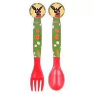 Bing Waving Plastic Cutlery Set - 2-piece