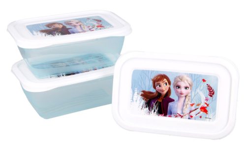Disney Frozen Plastic Food Container Set, 3 pieces