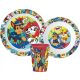 Paw Patrol Dinnerware, Micro plastic set, with cup 260 ml