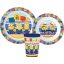 Minions dinnerware set, micro plastic set, with cup 260 ml