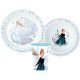 Disney Frozen Royally Cool Christmas Dinnerware, micro plastic set, with cup 260 ml
