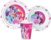 My Little Pony Dinnerware, Micro plastic set, with cup 260 ml