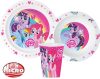 My Little Pony Dinnerware, Micro plastic set, with cup 260 ml