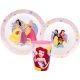 Disney Princess True tableware, microwaveable plastic set, with 260 ml cup