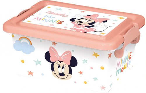 Disney Minnie plastic storage box 3 7 L