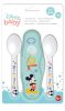 Disney Mickey  baby travel cutlery set