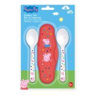 Peppa Pig baby travel cutlery set