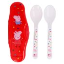 Peppa Pig baby travel cutlery set