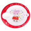 Peppa Pig baby Micro deep plate + spoon set