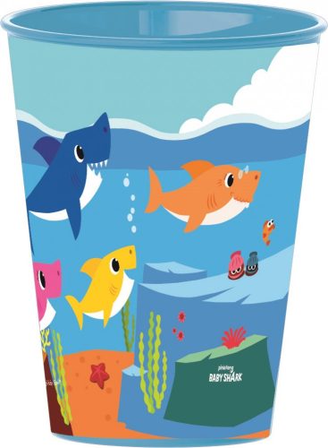 Baby Shark cup, plastic 260 ml