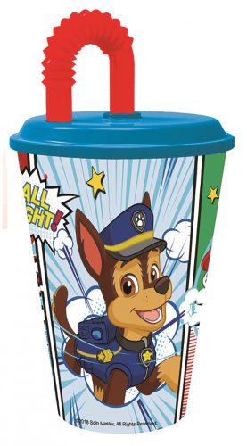 Paw Patrol All Right Cup with Straw 430 ml
