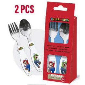 Paw Patrol Cutlery Set Fork and Spoon Red