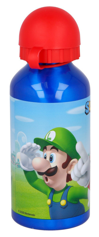 Super Mario aluminum water bottle