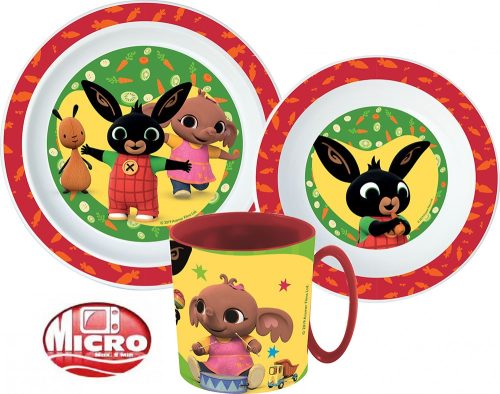 Bing Dinner set, microwaveable plastic