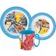 Pokémon Dinnerware, micro plastic set with mug 350 ml