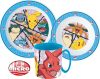 Pokémon Dinnerware, micro plastic set with mug 350 ml