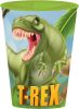 Dinosaur T-Rex cup, plastic 260 ml