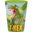 Dinosaur T-Rex cup, plastic 260 ml