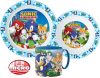 Sonic the Hedgehog Dinnerware, micro plastic set with mug 265 ml