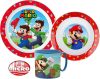 Super Mario Dinnerware, micro plastic set with mug 265 ml