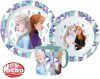 Disney Frozen Ice Magic Dinnerware, Micro plastic set with mug 265 ml