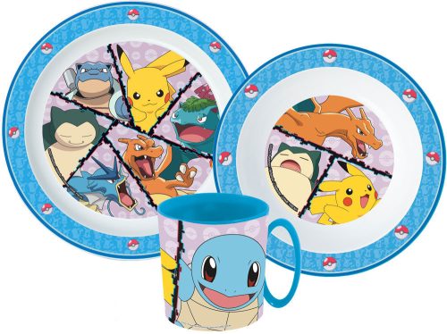 Pokémon Dinnerware, Micro plastic set