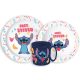 Disney Lilo and Stitch Palms Dinnerware, micro plastic set with mug 265 ml