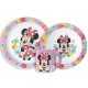Disney Minnie Spring Dinnerware, micro plastic set with mug 265 ml