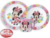 Disney Minnie Spring Dinnerware, micro plastic set with mug 265 ml