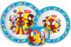 Spiderman Spidey Dinnerware, micro plastic set with mug 265 ml