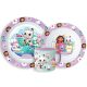 Gabby's Dollhouse dinner set, micro plastic set with cup 265 ml
