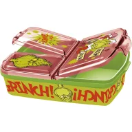   The Grinch Christmas Mischief multi-compartment lunch box, sandwich box