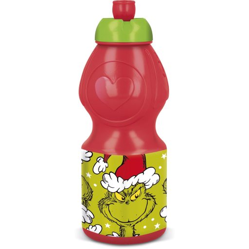 The Grinch Christmas Mischief plastic sports bottle 400 ml