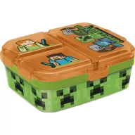   Minecraft Battle multi-compartment lunch box, sandwich box XL