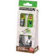 Minecraft Core metal ergo cutlery set - 2 pieces