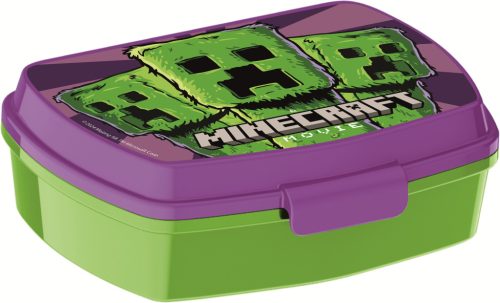 Minecraft The Movie funny plastic sandwich box