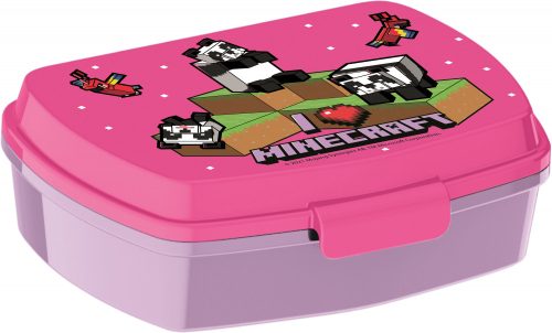 Minecraft Girls funny Plastic Sandwich Box