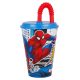 Spiderman Web-Jump Cup with Straw 430 ml