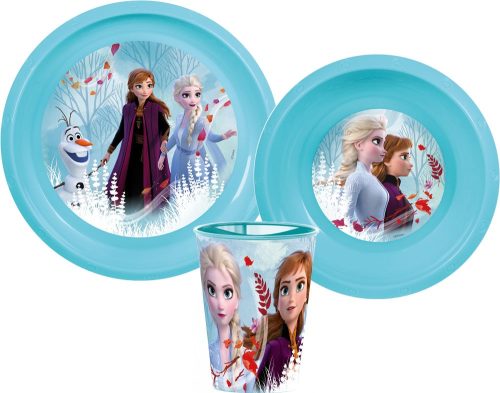 Disney Frozen Dinnerware, plastic set