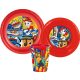 Paw Patrol dinner set, plastic set