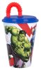 Avengers Heroic Squad Cup with Straw 430 ml