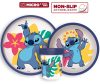 Disney Lilo and Stitch Palms Trust non-slip Dinnerware, Micro plastic set