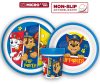 Paw Patrol Pup Power non-slip Dinnerware, micro plastic set