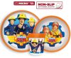 Fireman Sam non-slip Dinnerware, micro plastic set