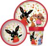 Bing Happy Carrots non-slip tableware set, micro plastic set