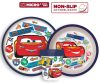 Disney Cars Stickers non-slip dinner set, micro plastic set