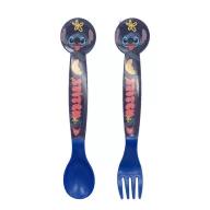  Disney Lilo and Stitch Palms Disney Lilo & Stitch Plastic Cutlery Set - 2 pieces